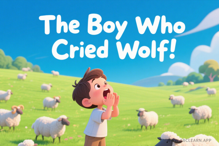 英语小故事《狼来了》The Boy Who Cried Wolf