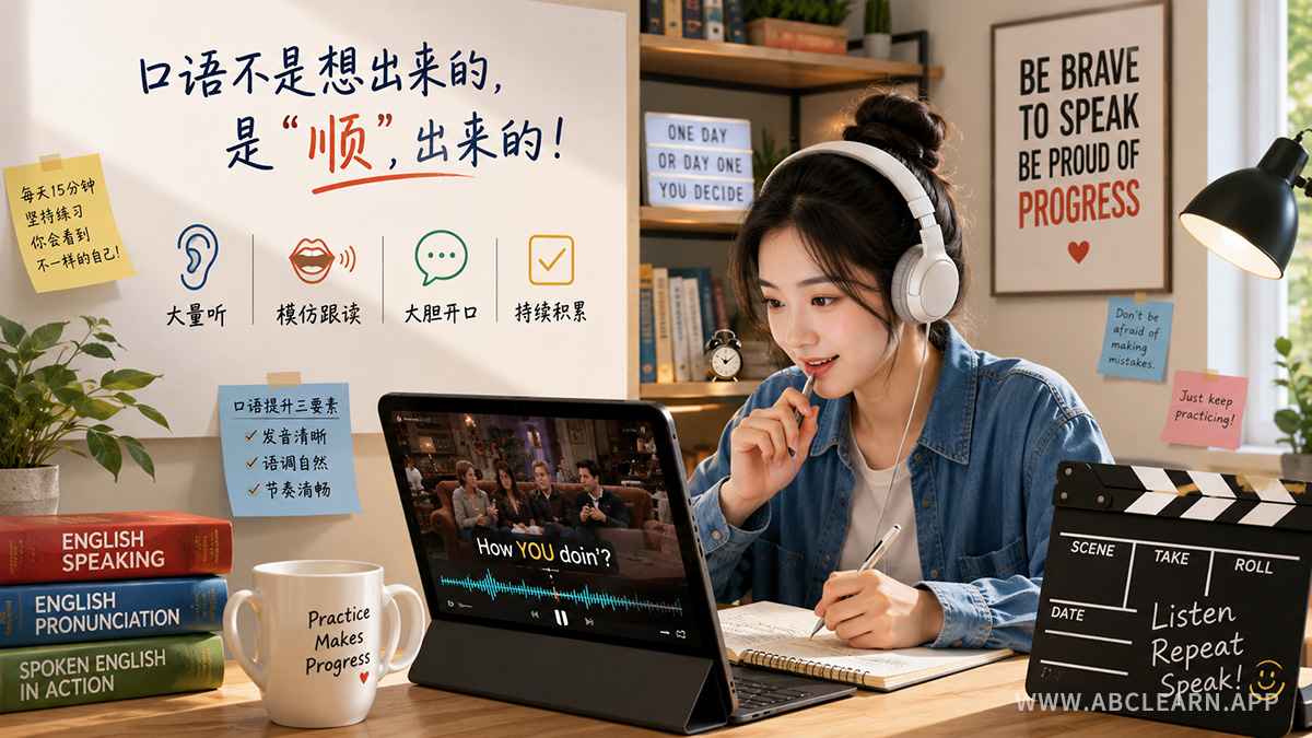英语口语烂?不要学语法,先学这件事